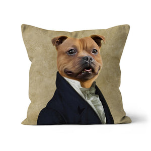 The Ambassador: Custom Pet Pillow - Paw & Glory - Dog Portraits - Pet Portraits