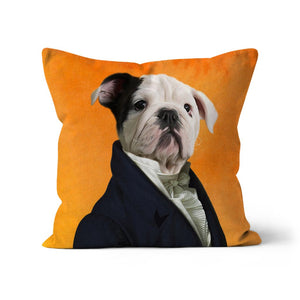 The Ambassador: Custom Pet Pillow - Paw & Glory - Dog Portraits - Pet Portraits