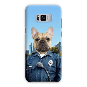 The American Cop: Custom Pet Phone Case - Paw & Glory - Dog Portraits - Pet Portraits