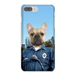 The American Cop: Custom Pet Phone Case - Paw & Glory - Dog Portraits - Pet Portraits