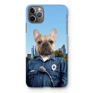 The American Cop: Custom Pet Phone Case - Paw & Glory - Dog Portraits - Pet Portraits