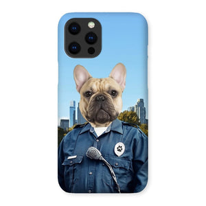 The American Cop: Custom Pet Phone Case - Paw & Glory - Dog Portraits - Pet Portraits