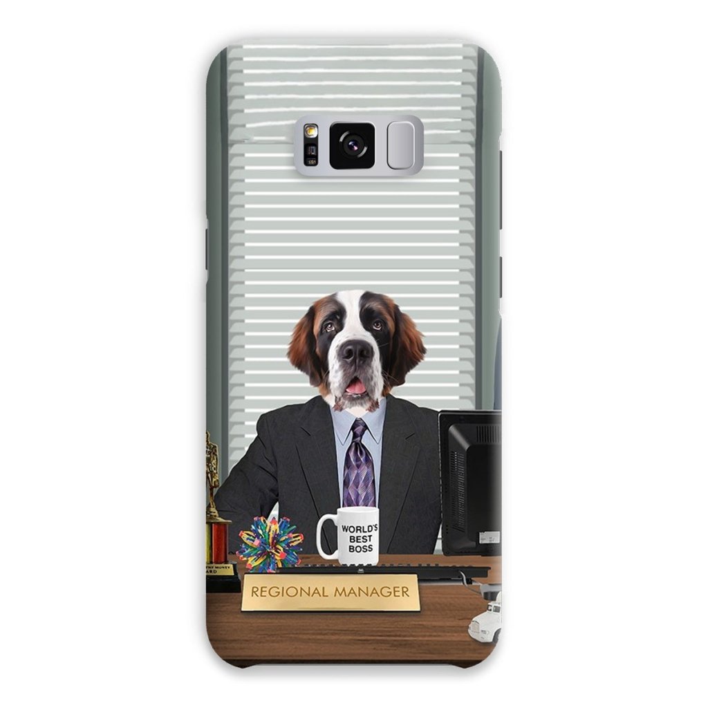 The Andy (The Office USA Inspired): Custom Pet Phone Case - Paw & Glory - Dog Portraits - Pet Portraits