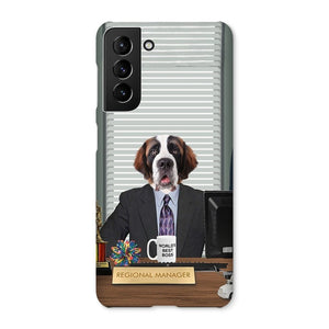 The Andy (The Office USA Inspired): Custom Pet Phone Case - Paw & Glory - Dog Portraits - Pet Portraits