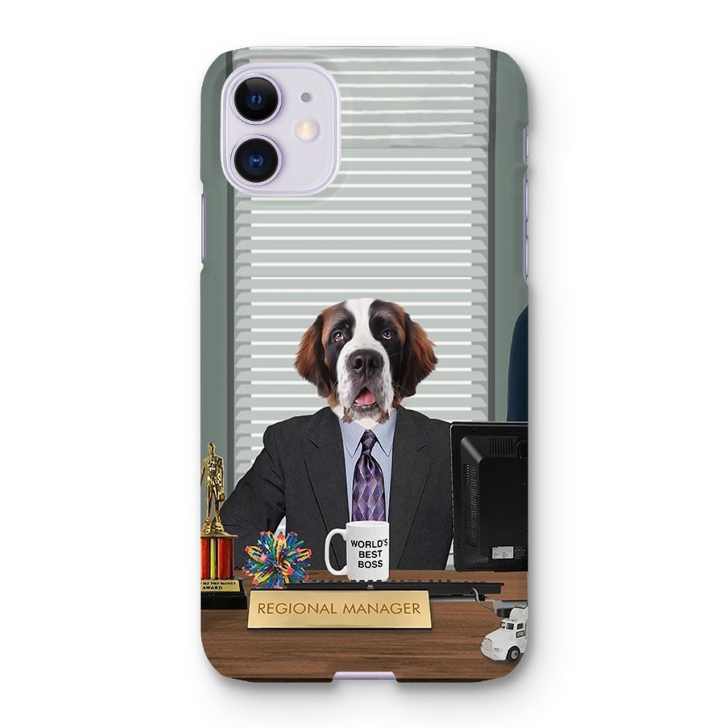 The Andy (The Office USA Inspired): Custom Pet Phone Case - Paw & Glory - Dog Portraits - Pet Portraits