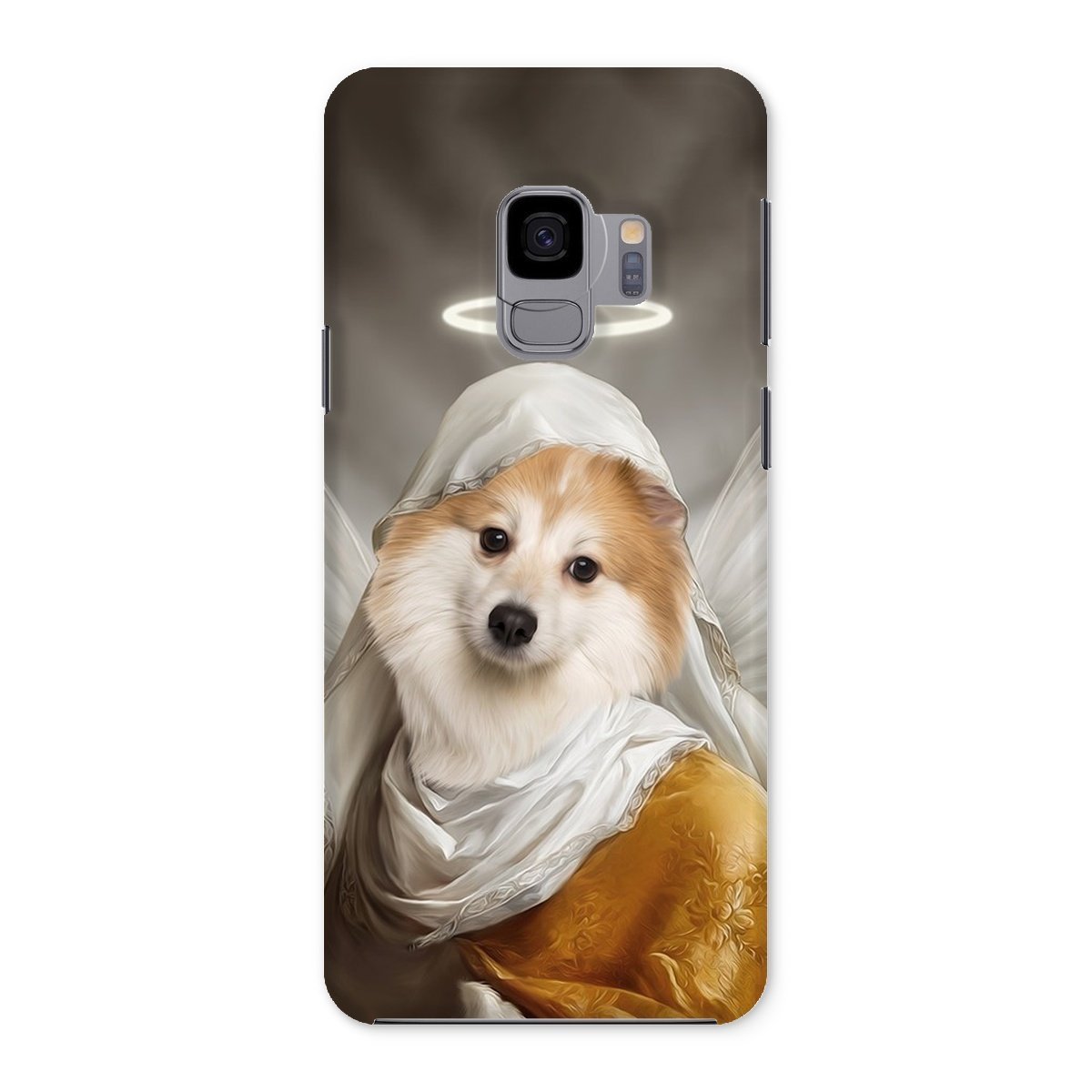 The Angel: Custom Pet Phone Case - Paw & Glory - Dog Portraits - Pet Portraits