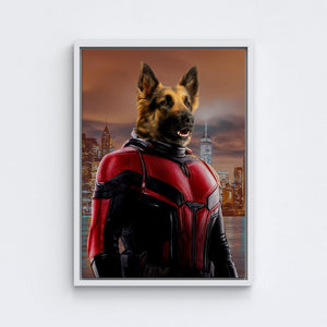 The Ant Man: Custom Pet Canvas - Paw & Glory - Dog Portraits - Pet Portraits