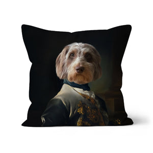 The Aristocrat: Custom Pet Pillow - Paw & Glory - Dog Portraits - Pet Portraits