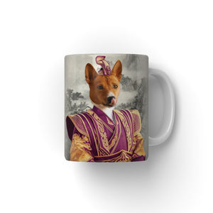 The Asian Emperor: Custom Pet Coffee Mug - Paw & Glory - Dog Portraits - Pet Portraits