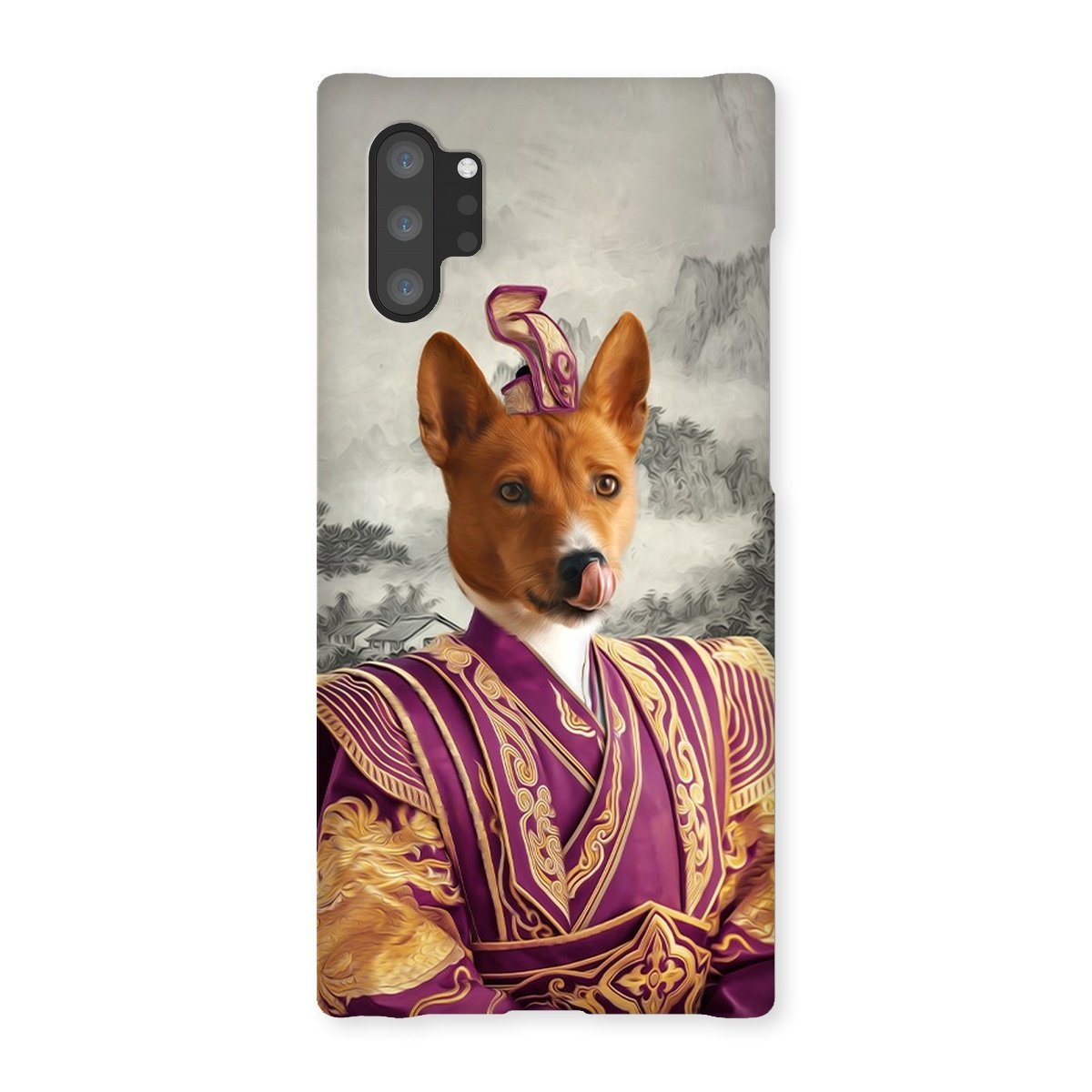 The Asian Emperor: Custom Pet Phone Case - Paw & Glory - Dog Portraits - Pet Portraits