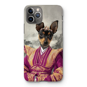 The Asian Empress: Custom Pet Phone Case - Paw & Glory - Dog Portraits - Pet Portraits