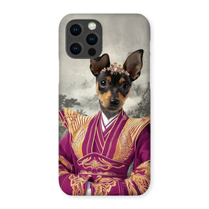The Asian Empress: Custom Pet Phone Case - Paw & Glory - Dog Portraits - Pet Portraits
