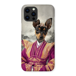 The Asian Empress: Custom Pet Phone Case - Paw & Glory - Dog Portraits - Pet Portraits