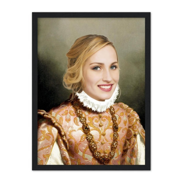 The Baroness: Custom Hooman Portrait | framed pet portrait | Paw & Glory