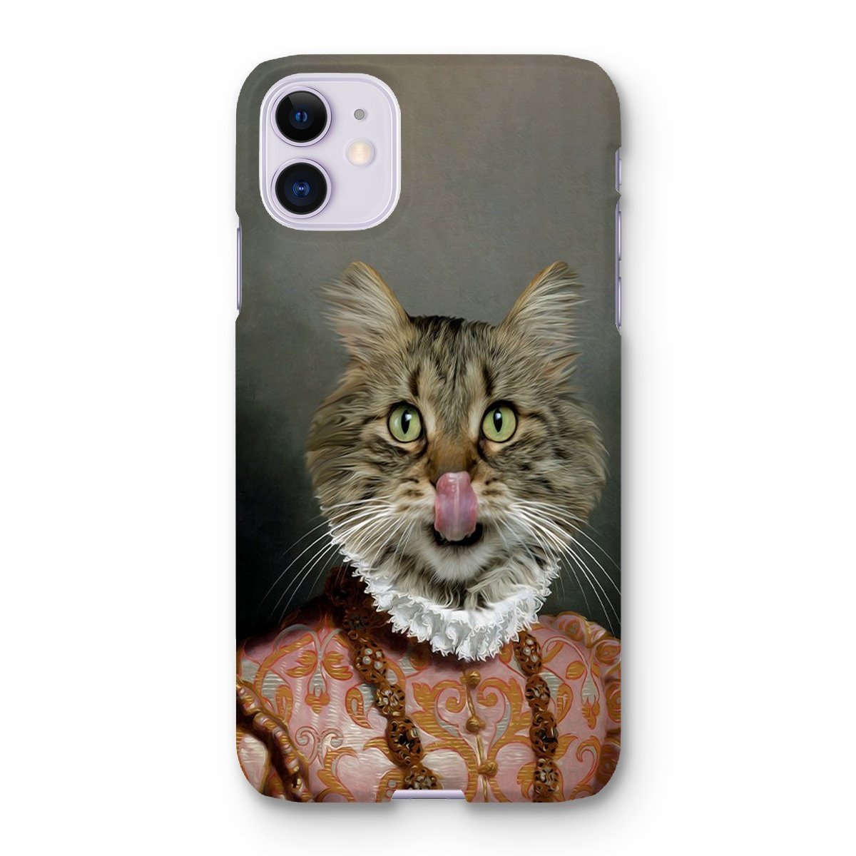 The Baroness: Custom Pet Phone Case - Paw & Glory - Dog Portraits - Pet Portraits