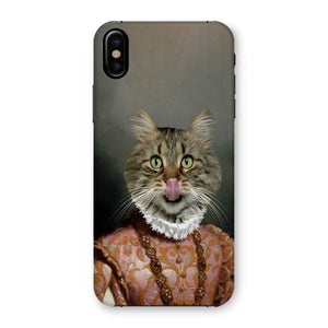 The Baroness: Custom Pet Phone Case - Paw & Glory - Dog Portraits - Pet Portraits