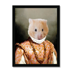 The Baroness: Custom Pet Portrait - Paw & Glory - Dog Portraits - Pet Portraits