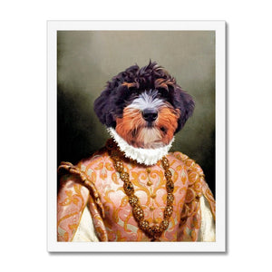 The Baroness: Custom Pet Portrait - Paw & Glory - Dog Portraits - Pet Portraits