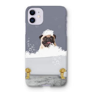 The Bath Tub: Custom Pet Phone Case - Paw & Glory - Dog Portraits - Pet Portraits