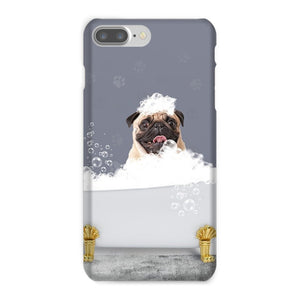 The Bath Tub: Custom Pet Phone Case - Paw & Glory - Dog Portraits - Pet Portraits