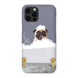 The Bath Tub: Custom Pet Phone Case - Paw & Glory - Dog Portraits - Pet Portraits