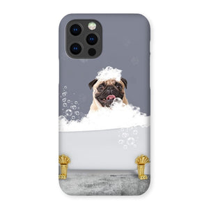The Bath Tub: Custom Pet Phone Case - Paw & Glory - Dog Portraits - Pet Portraits