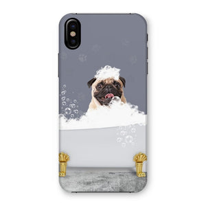 The Bath Tub: Custom Pet Phone Case - Paw & Glory - Dog Portraits - Pet Portraits