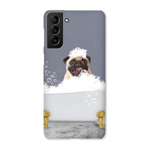 The Bath Tub: Custom Pet Phone Case - Paw & Glory - Dog Portraits - Pet Portraits