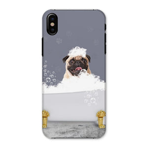 The Bath Tub: Custom Pet Phone Case - Paw & Glory - Dog Portraits - Pet Portraits