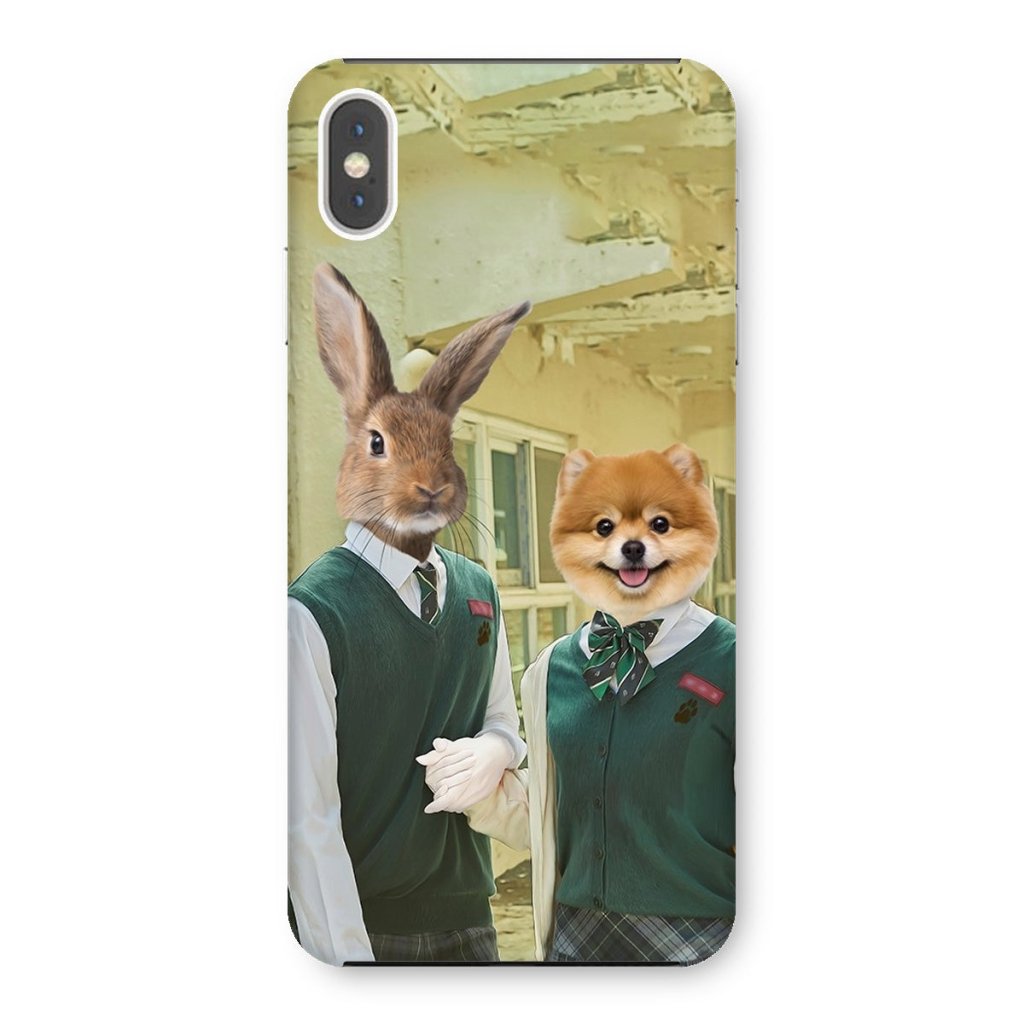 The Best Friends (All Of Us Are Dead Inspired): Custom Pet Phone Case - Paw & Glory - Dog Portraits - Pet Portraits