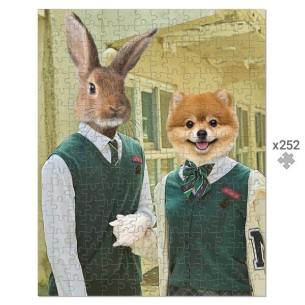 School Survivor Crew Custom Pet Puzzle | Pet Lover Gift | Paw & Glory