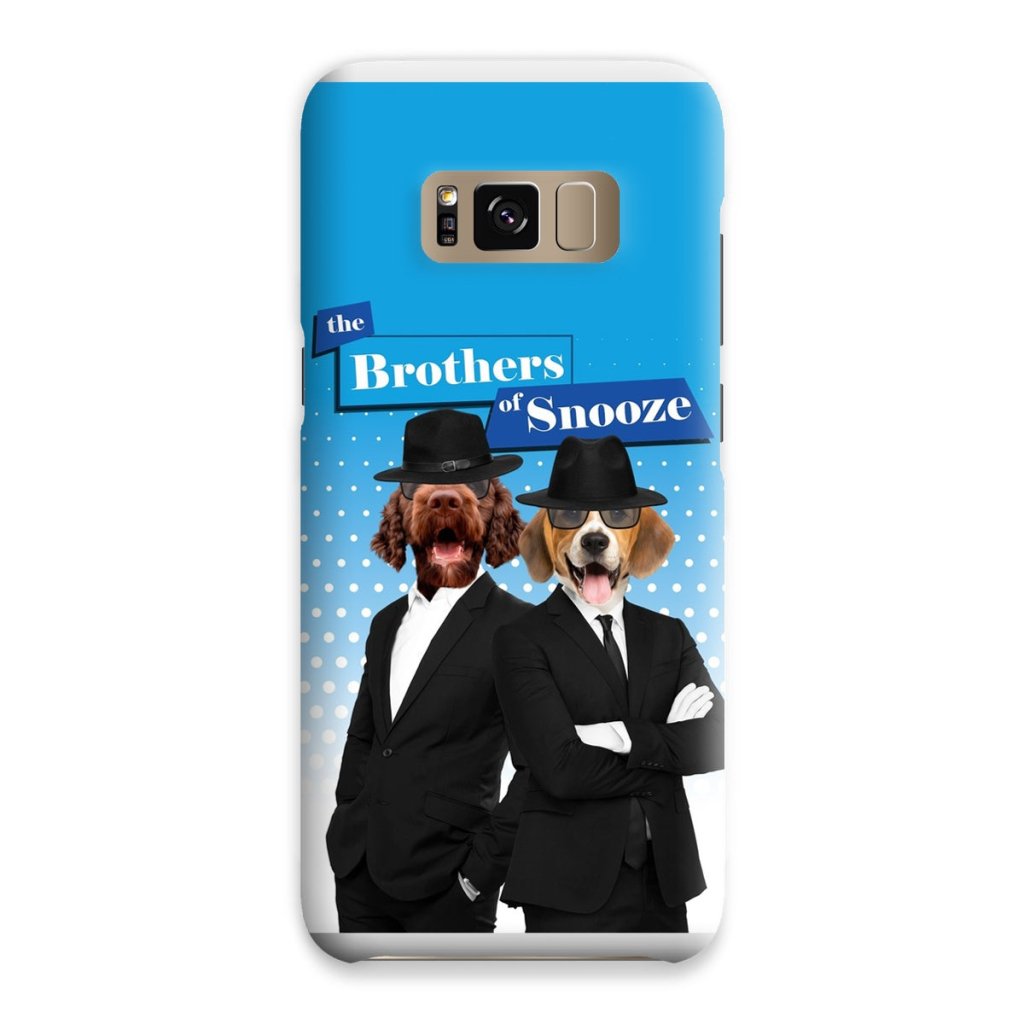 The Blues Brothers: Custom Pet Phone Case - Paw & Glory - Dog Portraits - Pet Portraits