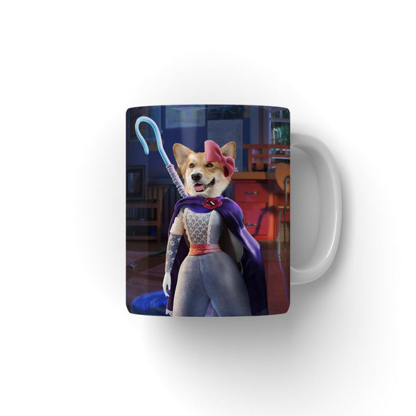 Pastel Shepherdess Custom Pet Coffee Mug | Funny Pet Portrait Gift | Paw & Glory