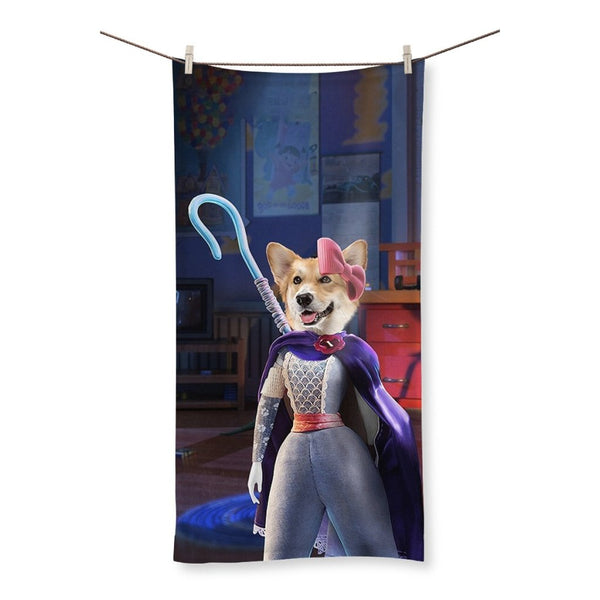 Pastel Shepherdess Custom Pet Towel | Custom Pet Portrait | Paw & Glory