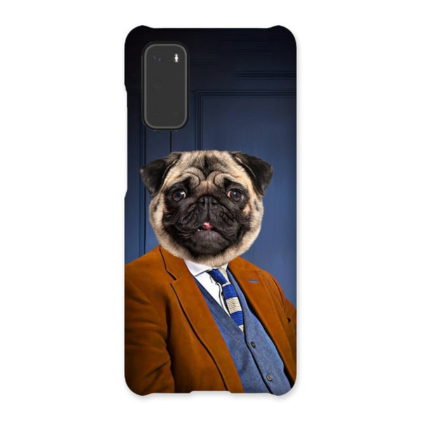 Flashy Businessman Custom Pet Phone Case | Custom Pet Artwork | Paw & Glory