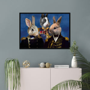 The Brigade: Custom Pet Portrait - Paw & Glory - Dog Portraits - Pet Portraits