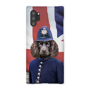 The British Police Officer: Custom Pet Phone Case - Paw & Glory - Dog Portraits - Pet Portraits