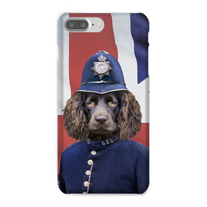 The British Police Officer: Custom Pet Phone Case - Paw & Glory - Dog Portraits - Pet Portraits