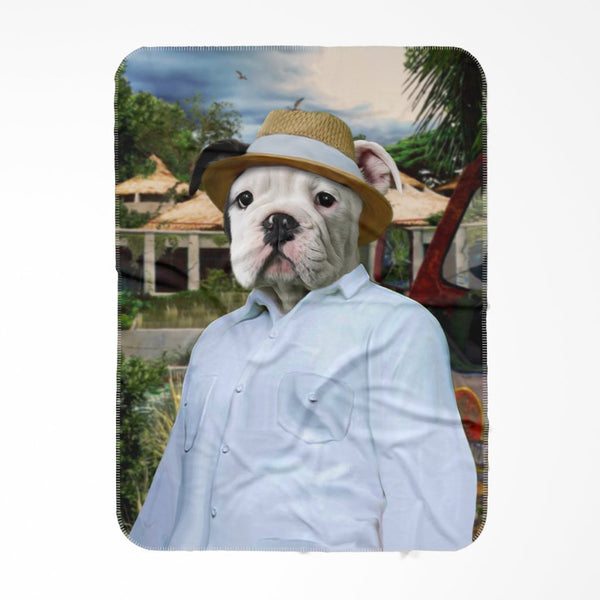 Dinosaur Park Boss Custom Pet Blanket | Personalized Pet Gift | Paw & Glory