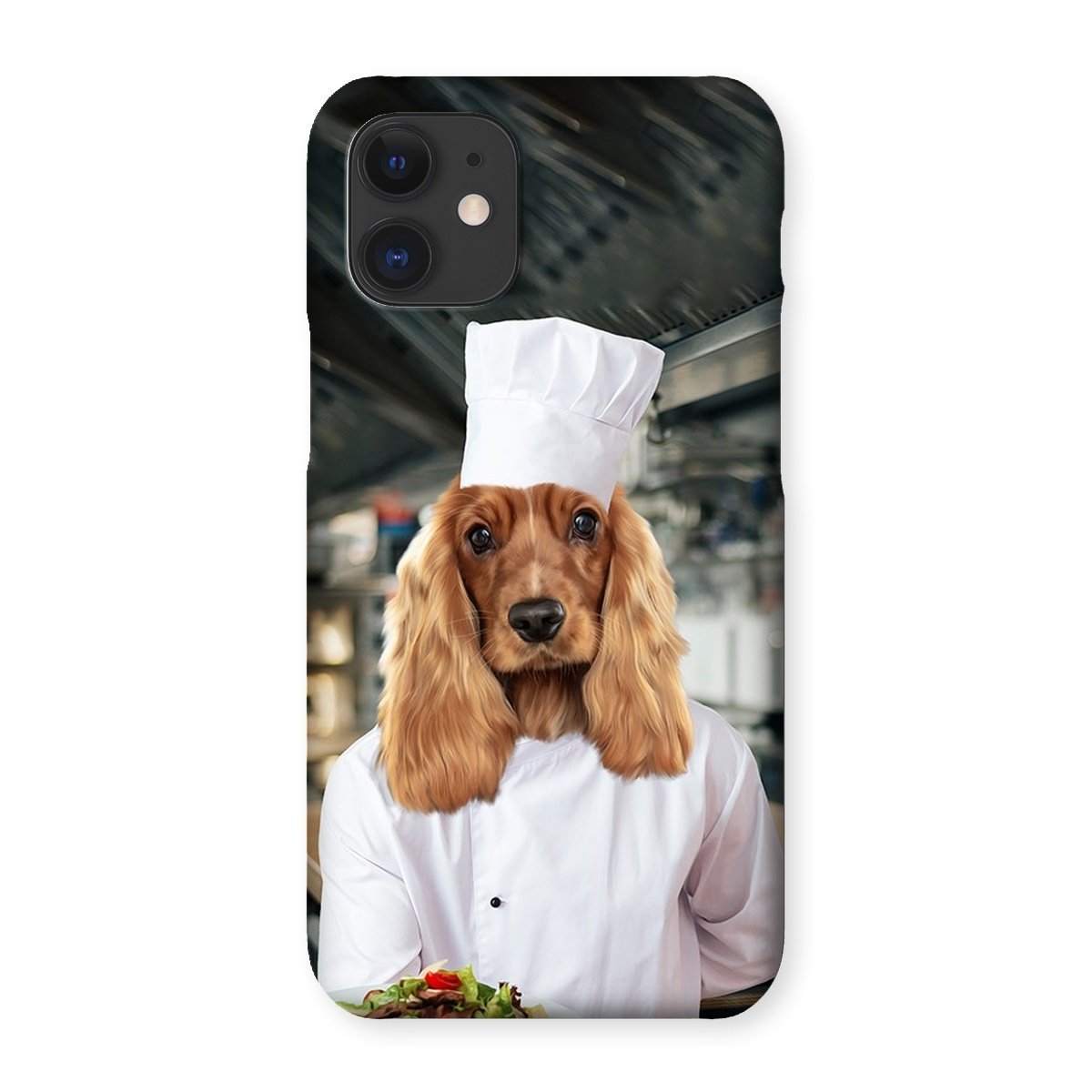 The Chef: Custom Pet Phone Case - Paw & Glory - Dog Portraits - Pet Portraits