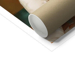 The Cherry Picker: Custom Pet Poster - Paw & Glory - Dog Portraits - Pet Portraits