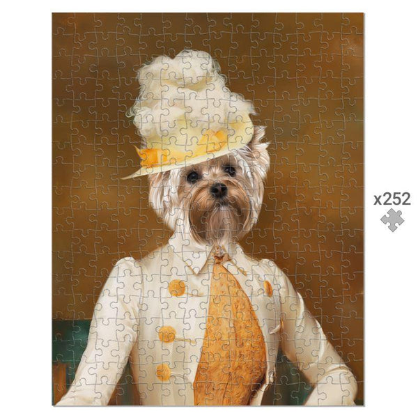 The Cherry Picker: Custom Pet Puzzle | royal pet portrait | Paw & Glory