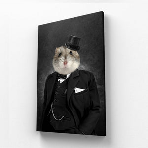 The Churchill: Animal Art Canvas - Paw & Glory - Dog Portraits - Pet Portraits