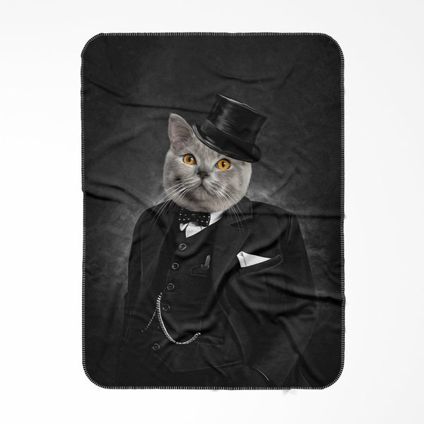 Wartime Statesman Custom Pet Blanket | Pet Lover Gift | Paw & Glory