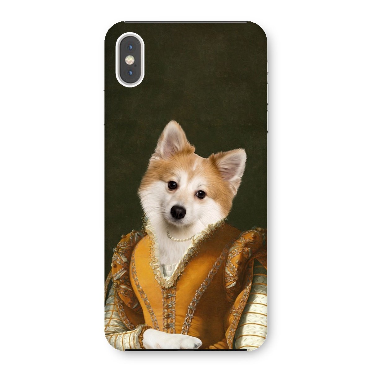 The Classy Lady: Custom Pet Phone Case - Paw & Glory - Dog Portraits - Pet Portraits
