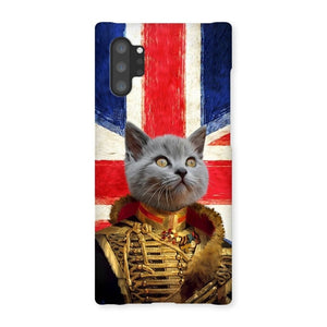The Colonel British Flag Edition: Custom Pet Phone Case - Paw & Glory - Dog Portraits - Pet Portraits