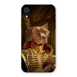 The Colonel: Custom Pet Phone Case - Paw & Glory - Dog Portraits - Pet Portraits