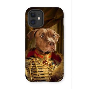 The Colonel: Custom Pet Phone Case - Paw & Glory - Dog Portraits - Pet Portraits