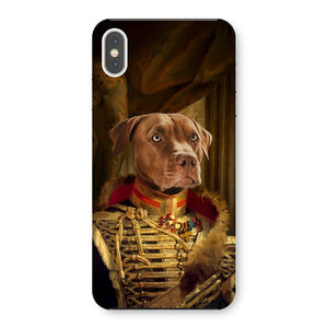 The Colonel: Custom Pet Phone Case - Paw & Glory - Dog Portraits - Pet Portraits