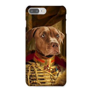 The Colonel: Custom Pet Phone Case - Paw & Glory - Dog Portraits - Pet Portraits